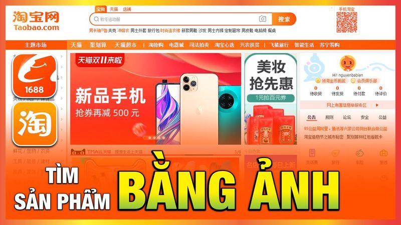 Cách tìm kiếm sản phẩm Taobao trên YouTube hiệu quả | Order Hàng TaoBao