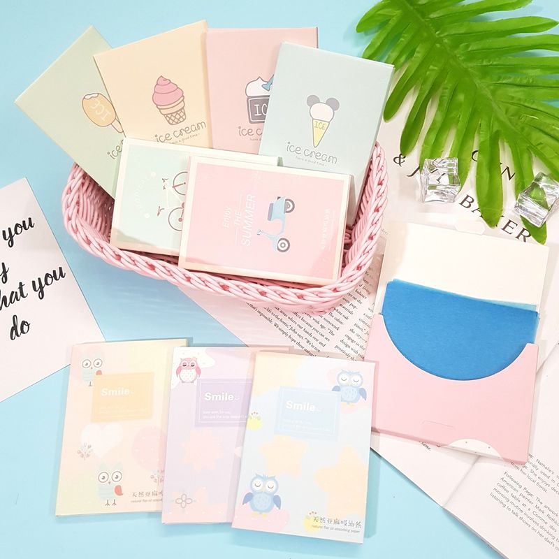 Những lưu ý khi chúng ta sử dụng giấy thấm dầu trên da