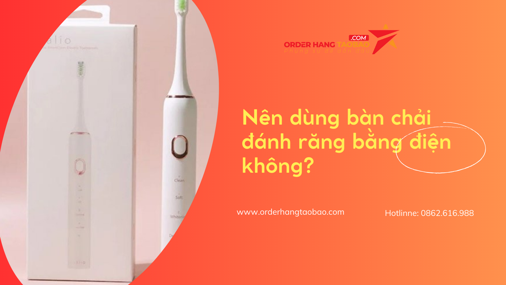 Nen dung ban chai danh rang bang dien khong