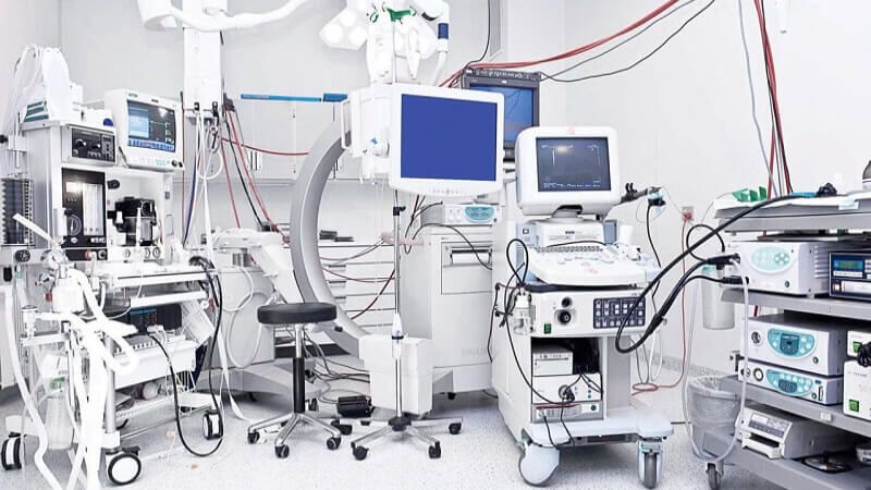 Trang thiết bị y tế là những thiết bị và máy móc được sử dụng trong ngành y tế