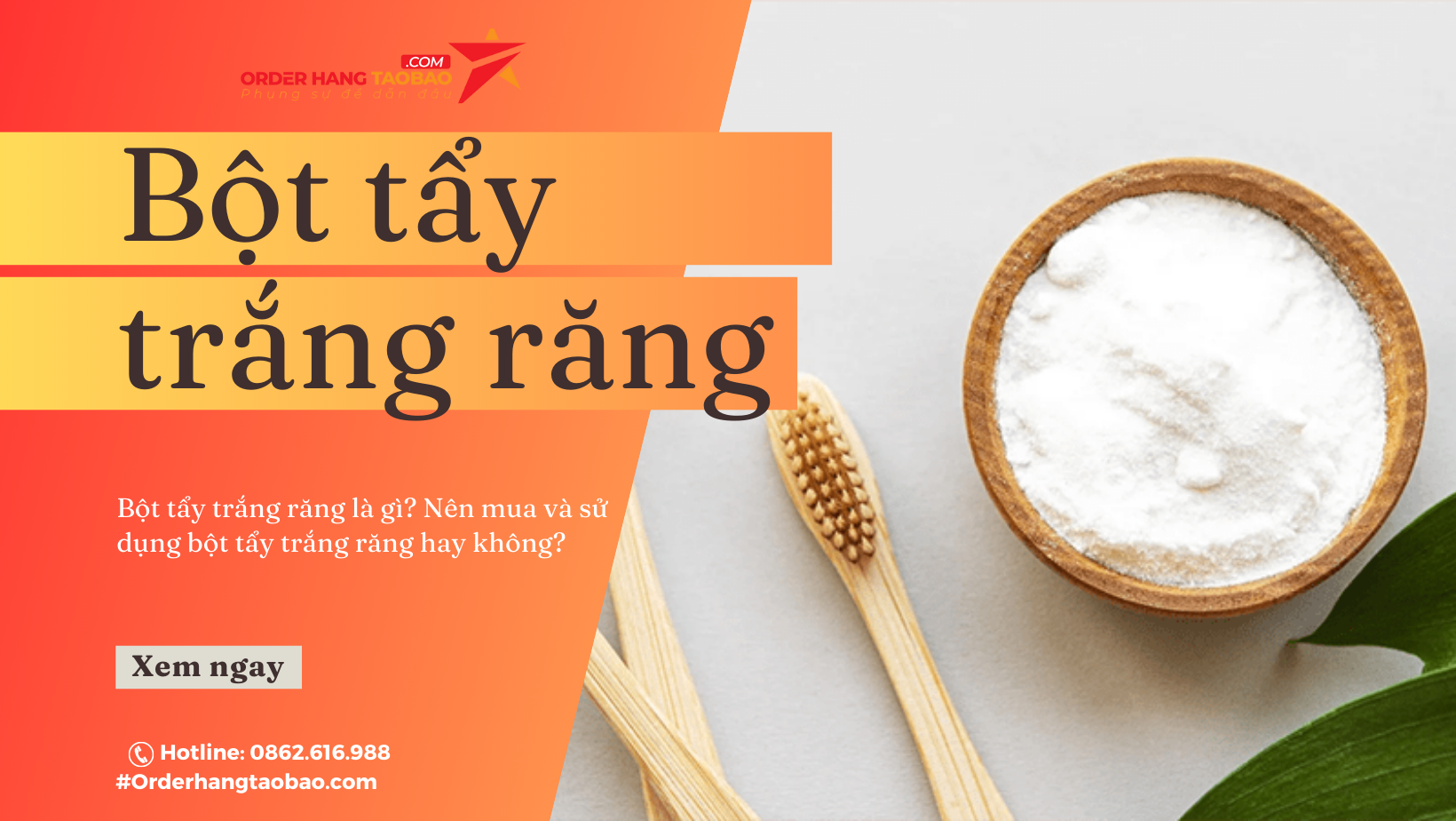 Bot tay trang rang