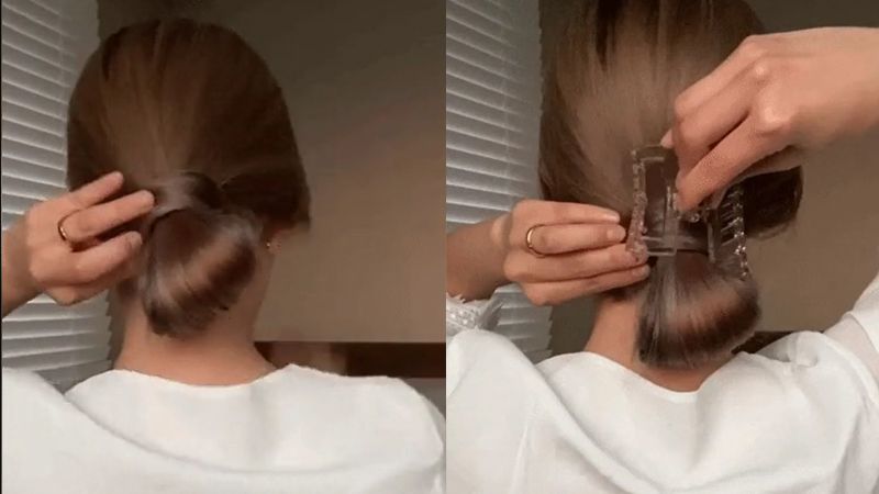 Kẹp tóc càng cua là một phụ kiện tóc phổ biến để kẹp tóc