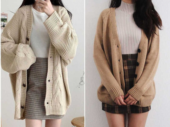 Nhập sỉ nguồn áo Cardigan từ Trung Quốc