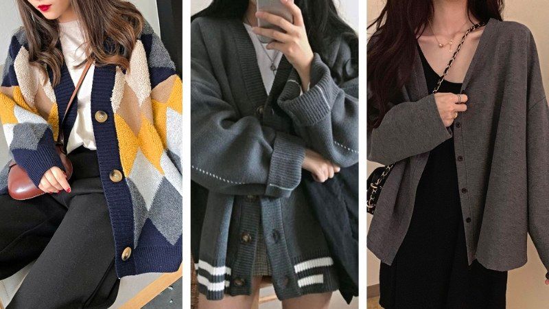 Tham khảo nguồn hàng quần áo Cardigan cực HOT cho mùa đông này