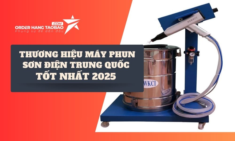 Những dòng máy phun sơn điện Trung Quốc đang được ưa chuộng nhất