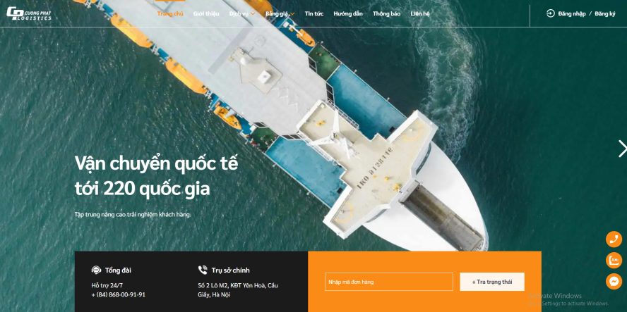 Top 5 công ty order hàng taobao uy tín là Cường Phát Logistics