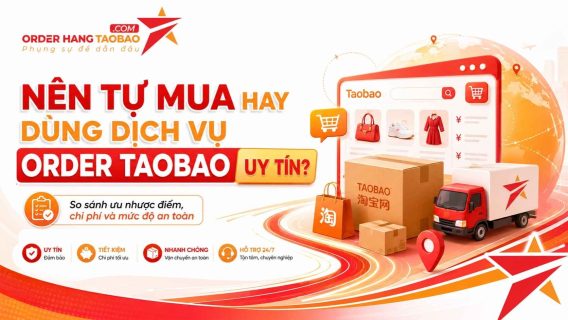 nên tự mua hay dùng dịch vụ order taobao uy tín