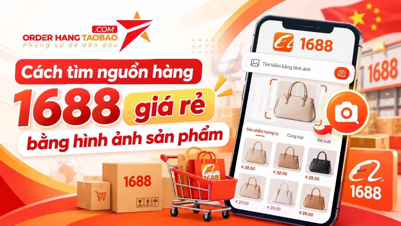 Cách tìm nguồn hàng 1688 giá rẻ bằng hình ảnh sản phẩm