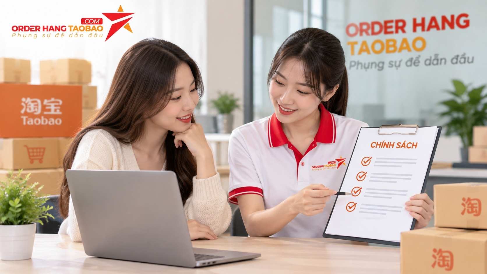 Cách nhận biết dịch vụ order hàng Taobao uy tín? 17 Chính sách kiểm đếm và bảo vệ hàng phải được giải thích rõ