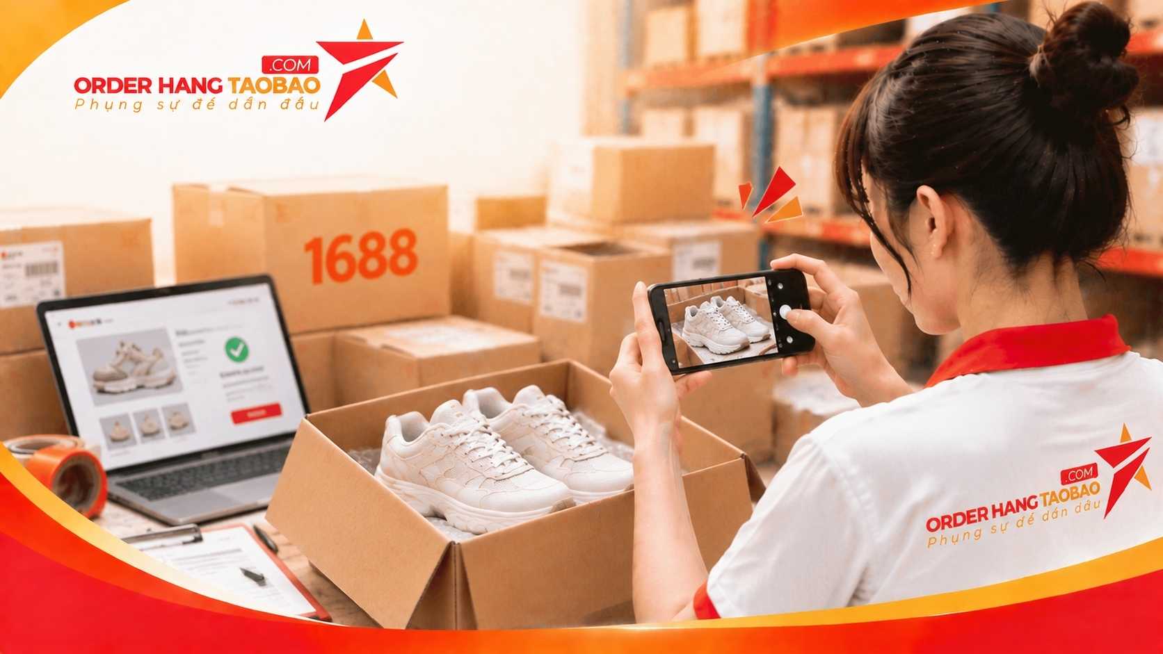 Order 1688 về Việt Nam: Hỗ trợ kiểm hàng tại kho Trung Quốc 13 Chụp ảnh và cập nhật tình trạng hàng hóa