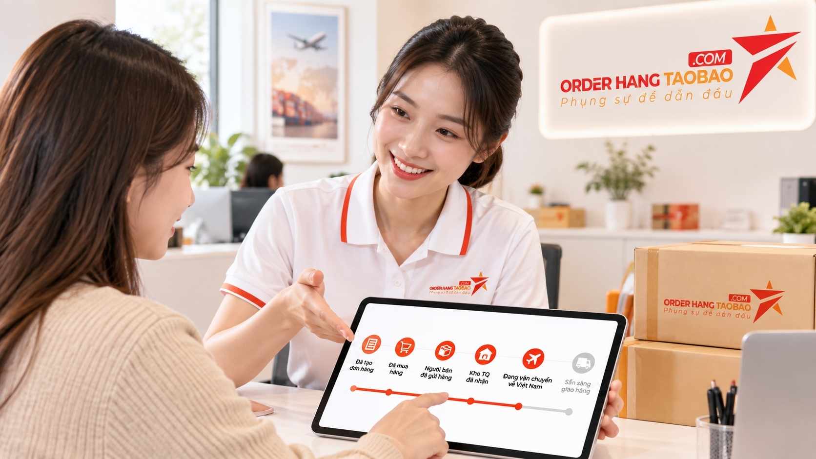 Cách nhận biết dịch vụ order hàng Taobao uy tín? 16 Có thể theo dõi tình trạng đơn hàng sau khi thanh toán