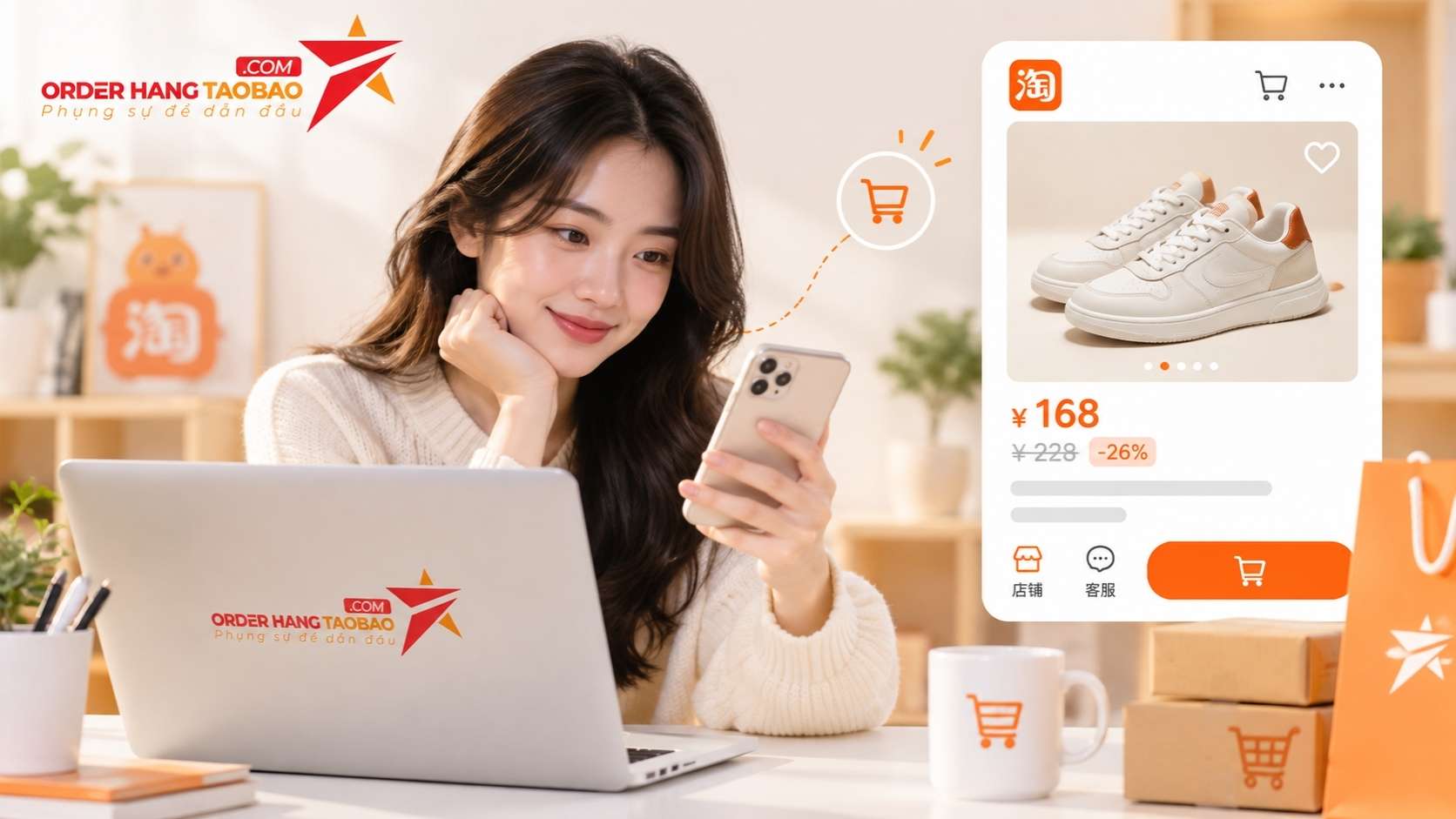 Giá sản phẩm trên Taobao