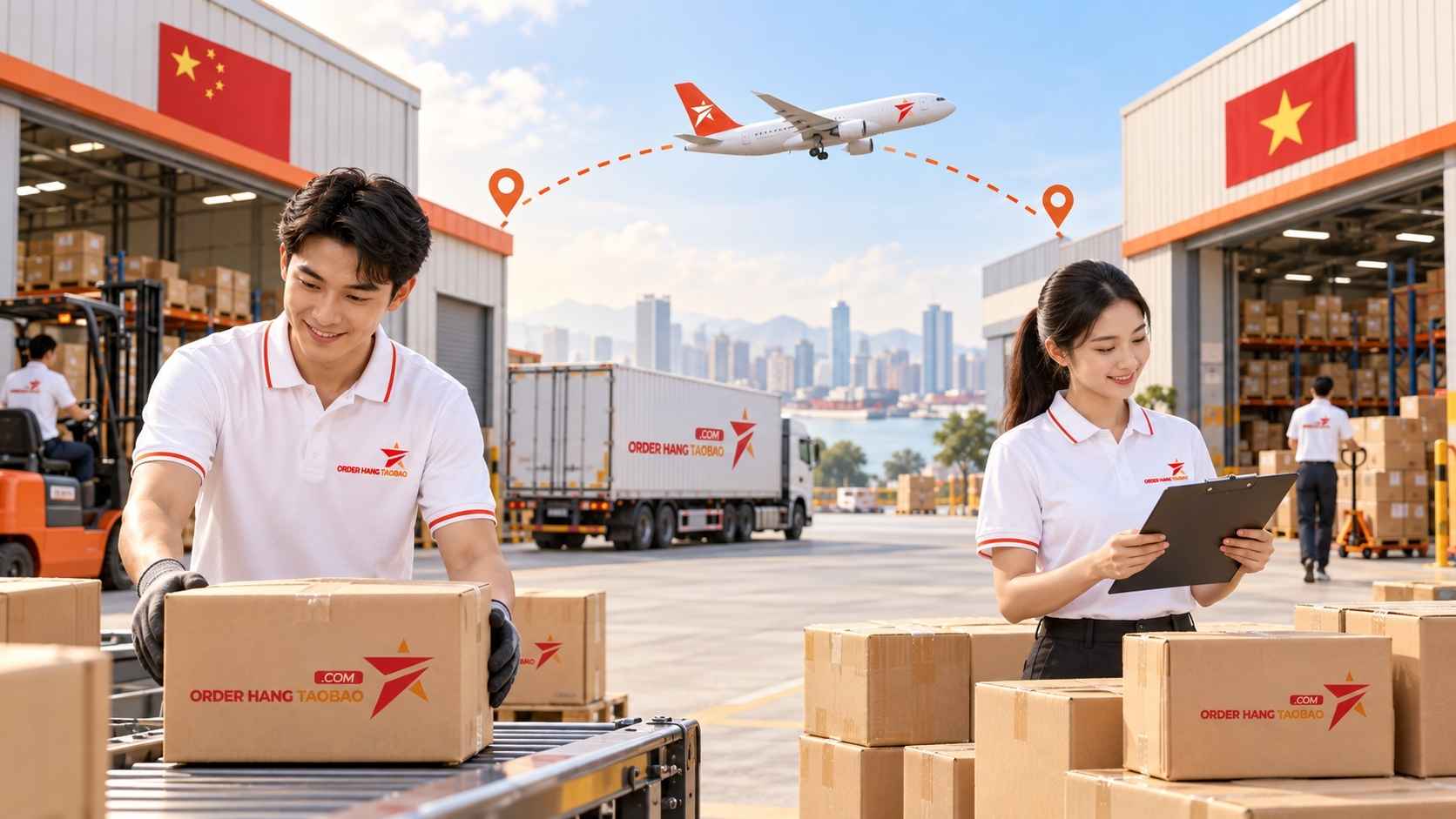 Phí vận chuyển hàng từ Trung Quốc về Việt Nam