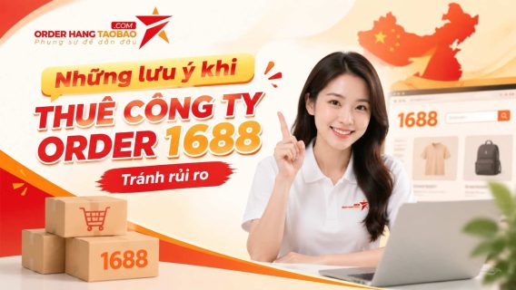 những lưu ý khi thuê công ty order 1688 tránh rủi ro
