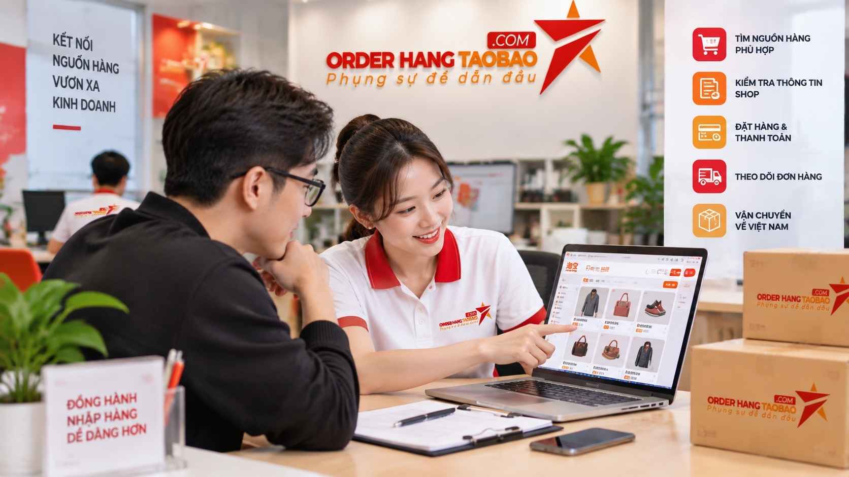 Mua hộ Taobao khác gì tự đặt hàng? Những điểm khác biệt người mới cần biết 4 dịch vụ mua hộ taobao