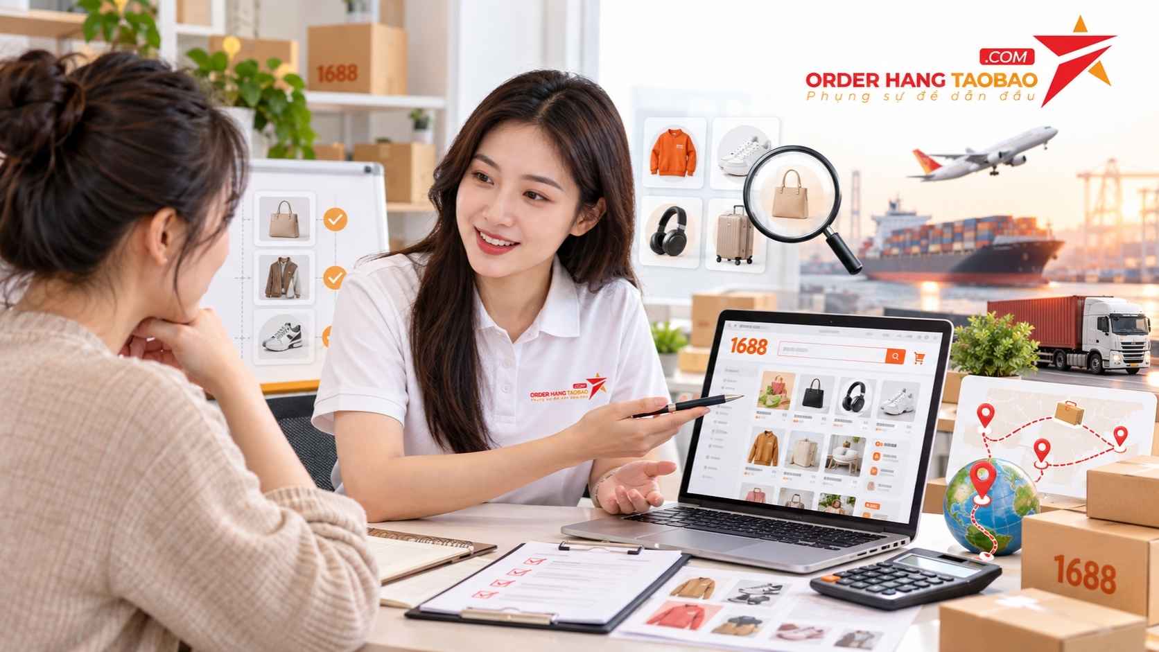 Dịch vụ mua hộ 1688 tại Orderhangtaobao hỗ trợ những gì? 10 Hỗ trợ tư vấn trước khi nhập hàng