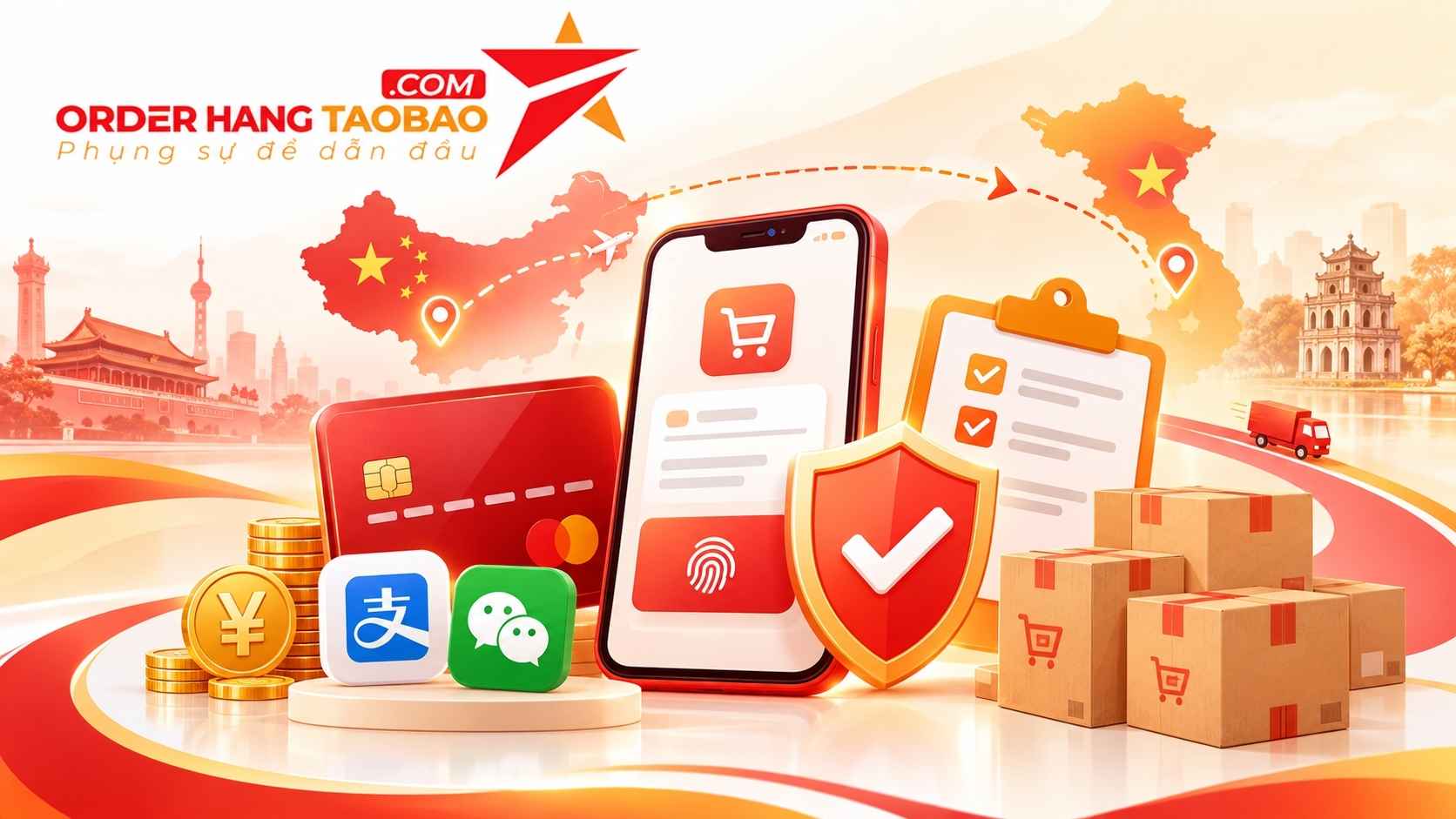 Nhập hàng Trung Quốc giá sỉ có an toàn không? 13 Lựa chọn phương thức thanh toán an toàn