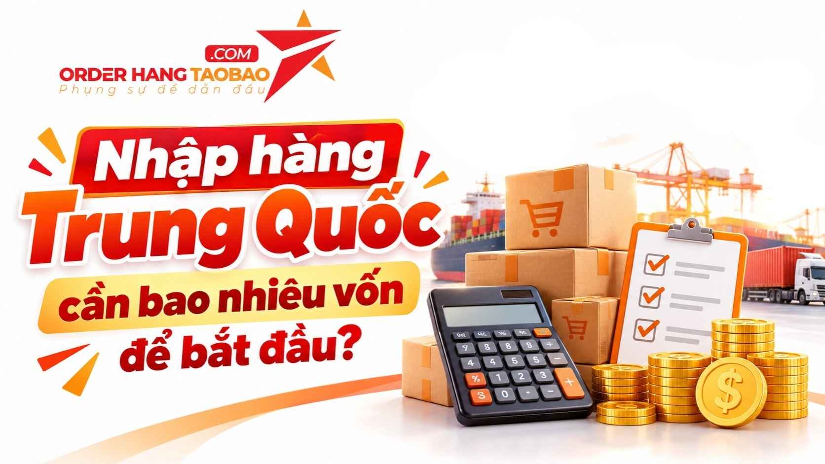 Nhập hàng Trung Quốc cần bao nhiêu vốn để bắt đầu?