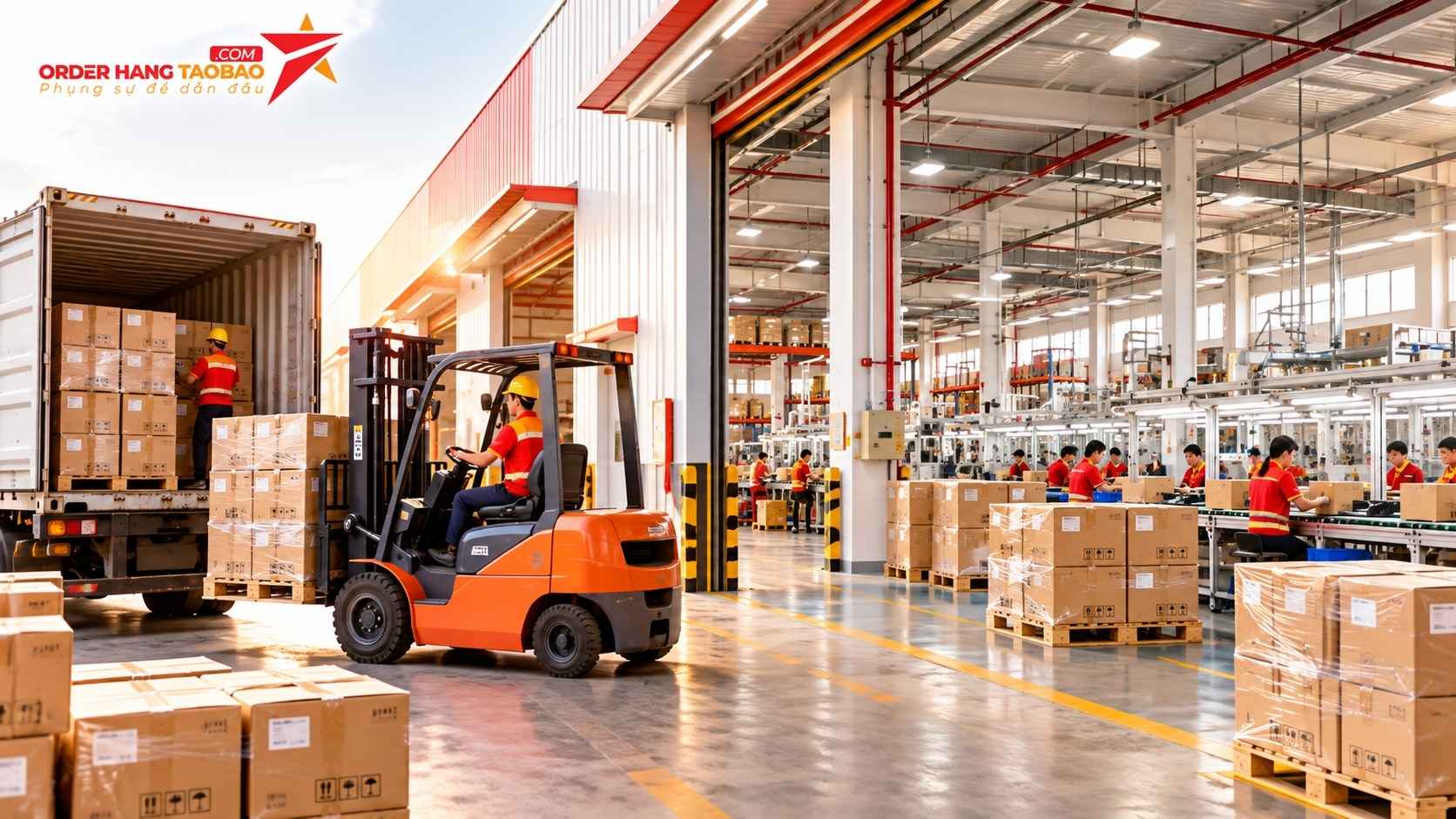 Nhập hàng Trung Quốc tận gốc trực tiếp từ xưởng sản xuất