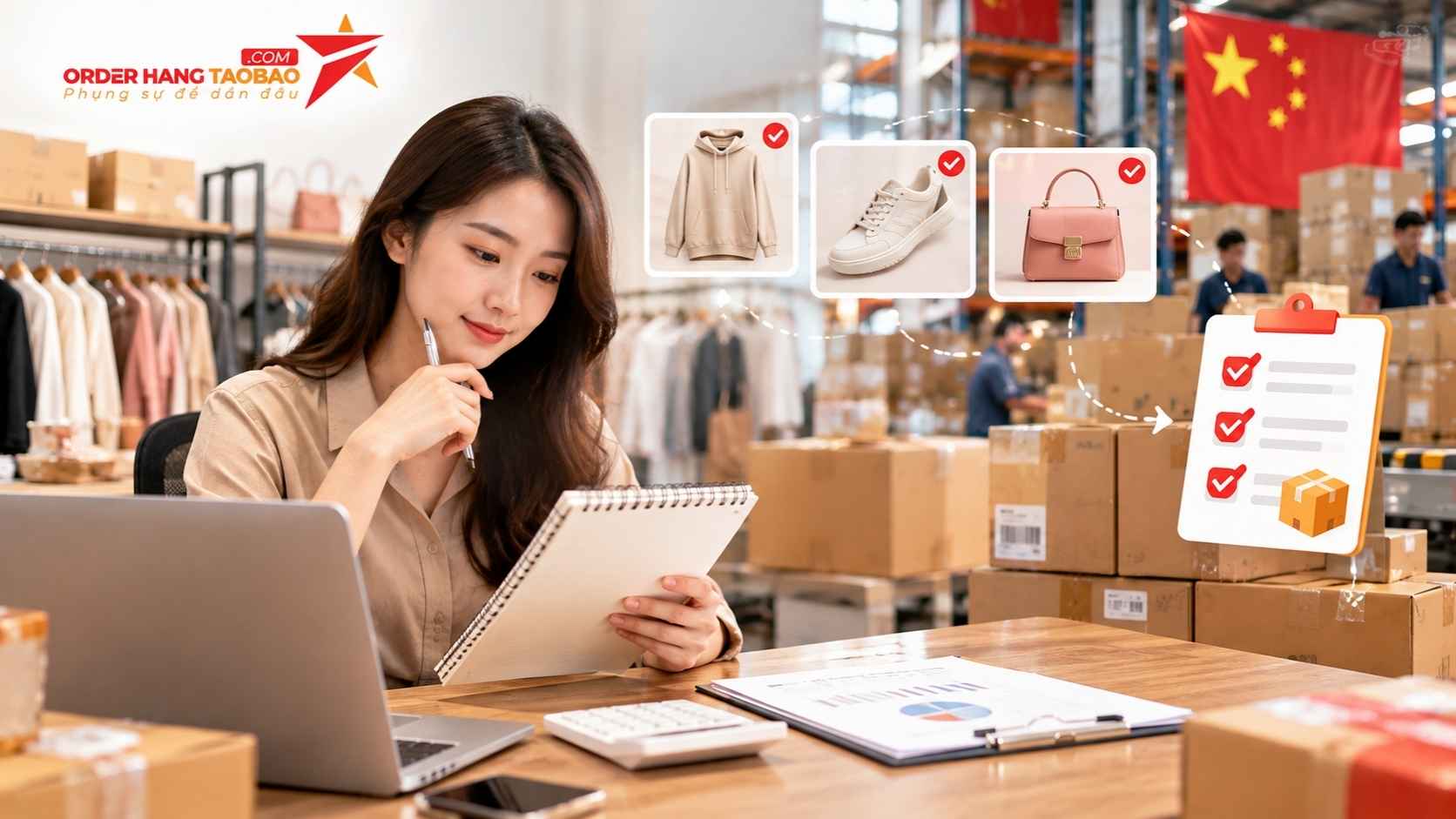 Xác định mặt hàng, số lượng và ngân sách nhập hàng